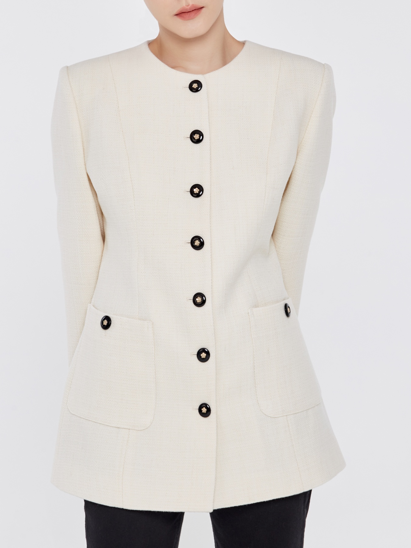 BLANCHE COLLARLESS JACKET (LIMITED)