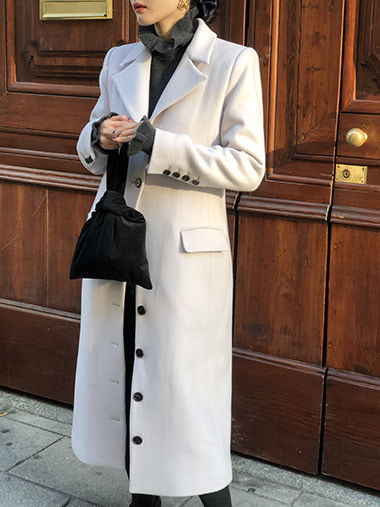Cashmere-blend Phoebe long coat